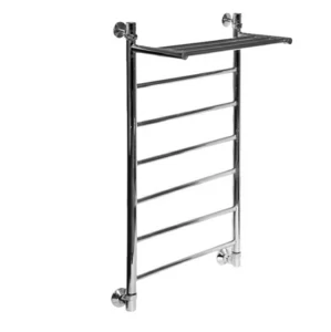 Полотенцесушитель водяной Aquanet Грация ЛП ВП 1000x600, с верхней полкой