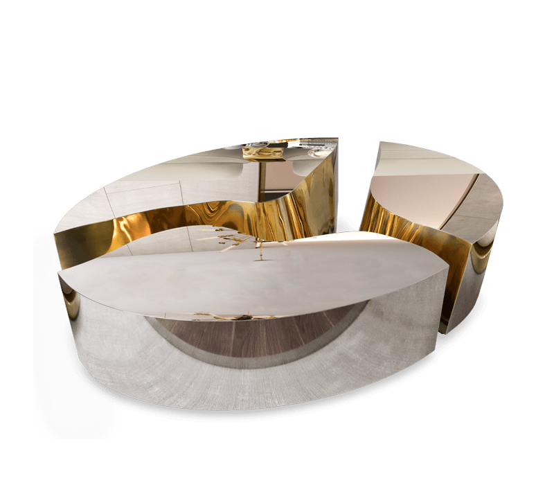 0-278 Овальный центральный стол Lapiaz Boca Do Lobo  - Вид №16