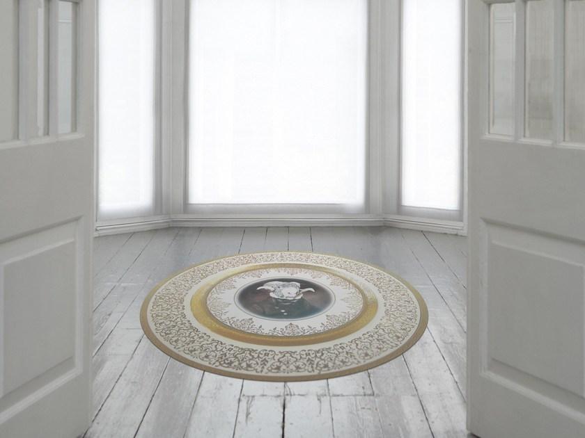 Mineheart Ковер из круглой ткани с рисунком  Acc/030  - Вид №1