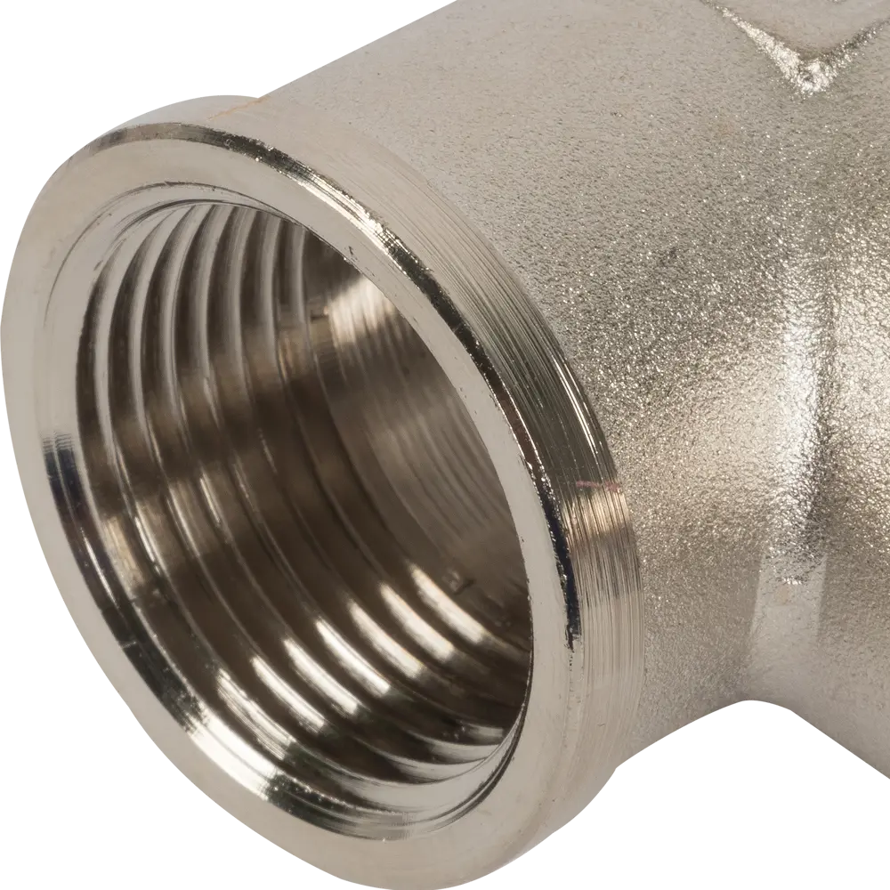 Тройник Valtec 1"x1"x1" ВР латунь VT0130N STLM-2191122 - Вид №1