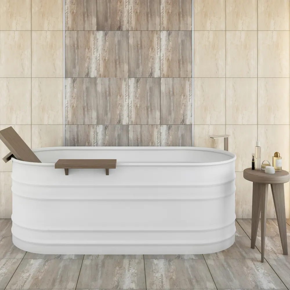 Плитка настенная Culto Faipari 40x20 см 1.2 м² цвет серо-бежевый STLM-2172494