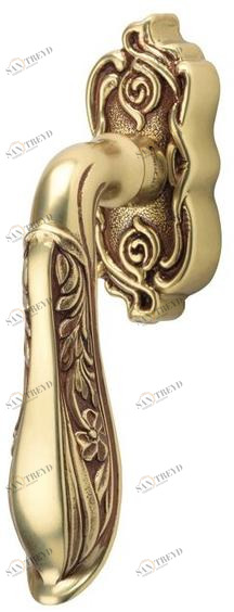 LINEA CALI' Оконная ручка dk из хромированной латуни на розетке Liberty sun-id-1398655