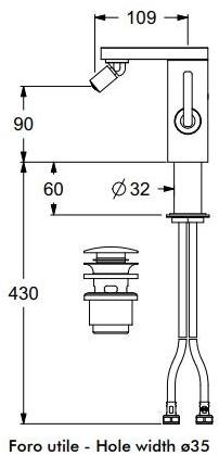 GUGLIELMI Смеситель для биде, устанавливаемый на столешницу, с аэратором Gzero Fcgzg0550 - Вид №12