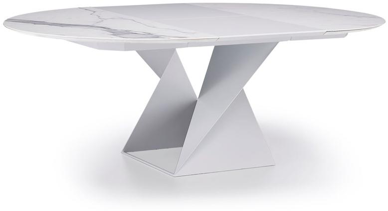 Natisa Раздвижной круглый стол из керамогранита sun-id-1504290 - Вид №1