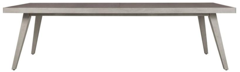 JANUS et Cie Прямоугольный стол из тика с керамической вставкой Rock garden sun-id-1363572 - Вид №1