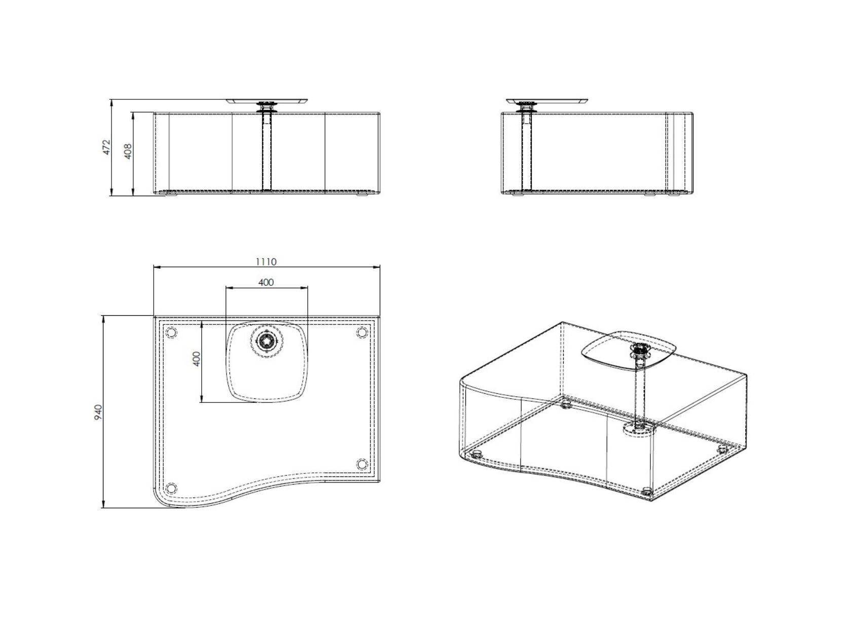 Модульная ткань пуфик с журнальным столиком SITIA Swap ARCH-00079159 - Вид №1