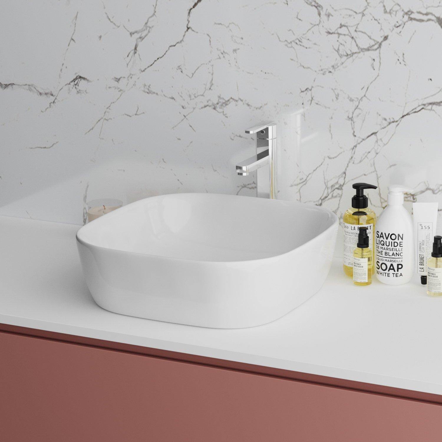 GR-3019 Накладная раковина на столешницу  прямоугольная Grossman  - Вид №3