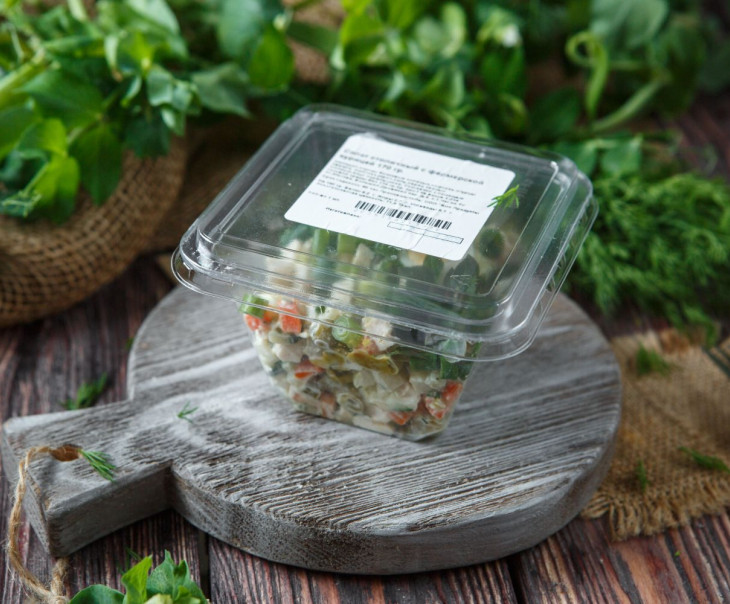 6148 Салат "Столичный" с фермерской курицей Халяль Вкусляндия  - Вид №2