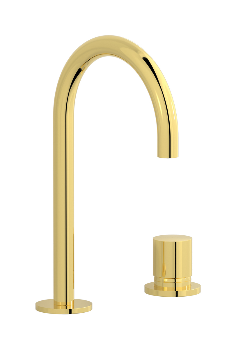 Смеситель для раковины на 2 отверстия WE ARE IB rr394oo Gold Brera