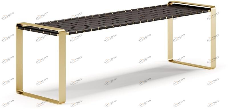 SM Living Couture Кожаная скамейка Couture Bnc_01