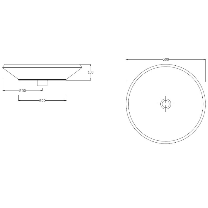 25372 Накладная раковина на столешницу  овальная Ceramica Hidra  - Вид №1