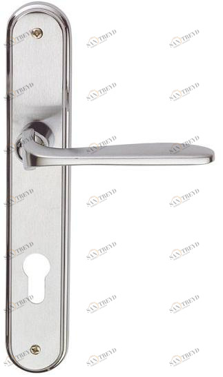 Pasini Ручка из латуни на пластине с накладкой Medan 2840 