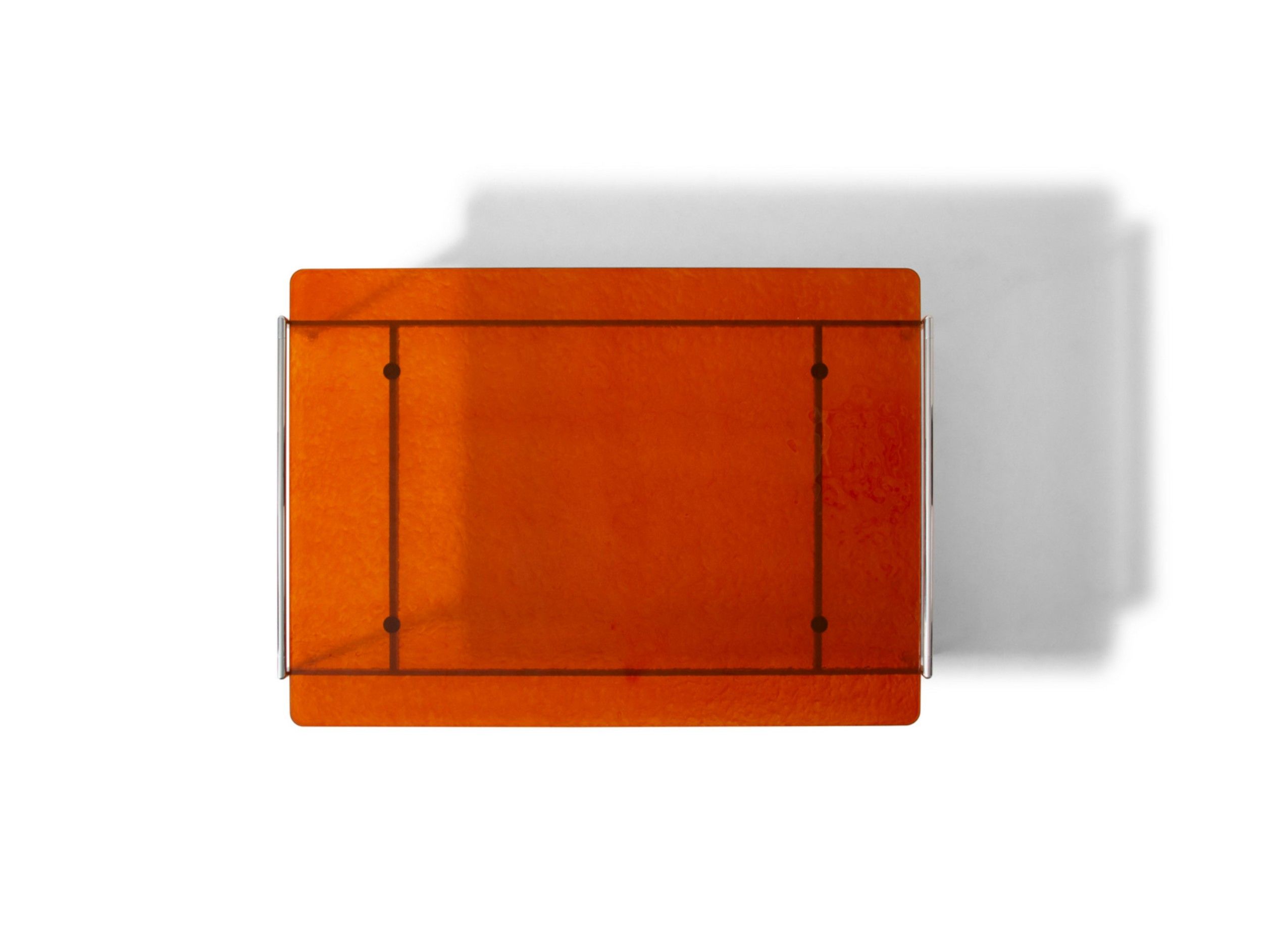 Прямоугольный стеклянный журнальный столик CASSINA Esosoft ARCH-00082448 - Вид №1