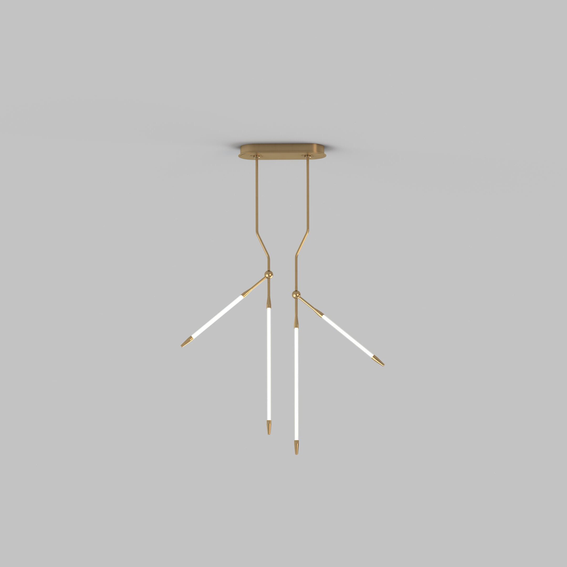 Стальной светодиодный подвесной светильник Intueri Light Javelin ARCH-00071333 - Вид №3