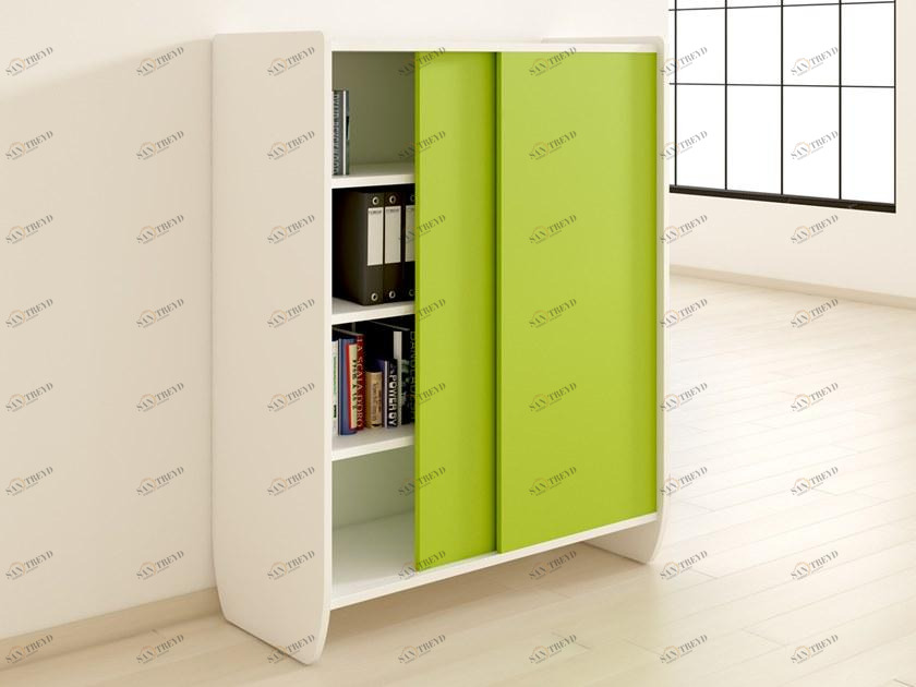 FERCIA Высокий офисный шкаф с раздвижными дверцами Stone St.sfg.1._._ _