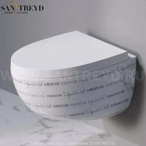 S511.420 Подвесной унитаз настенный Белый A. e T. Italia OVAL Италия