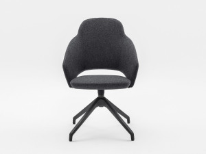 Тканевый поворотный операционный стул на насесте