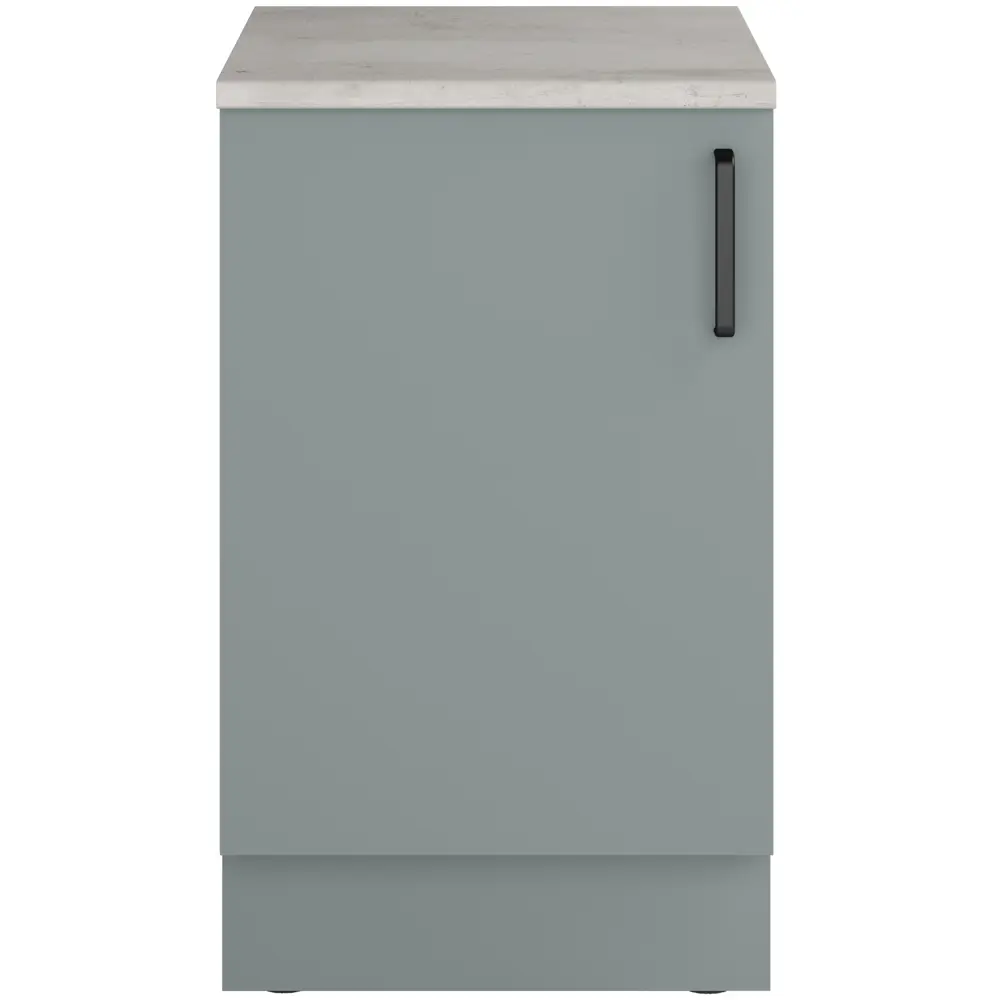 Кухонный шкаф напольный Неман 50x86x56 см ЛДСП цвет зеленый Santreyd STLM-2138372 - Вид №4