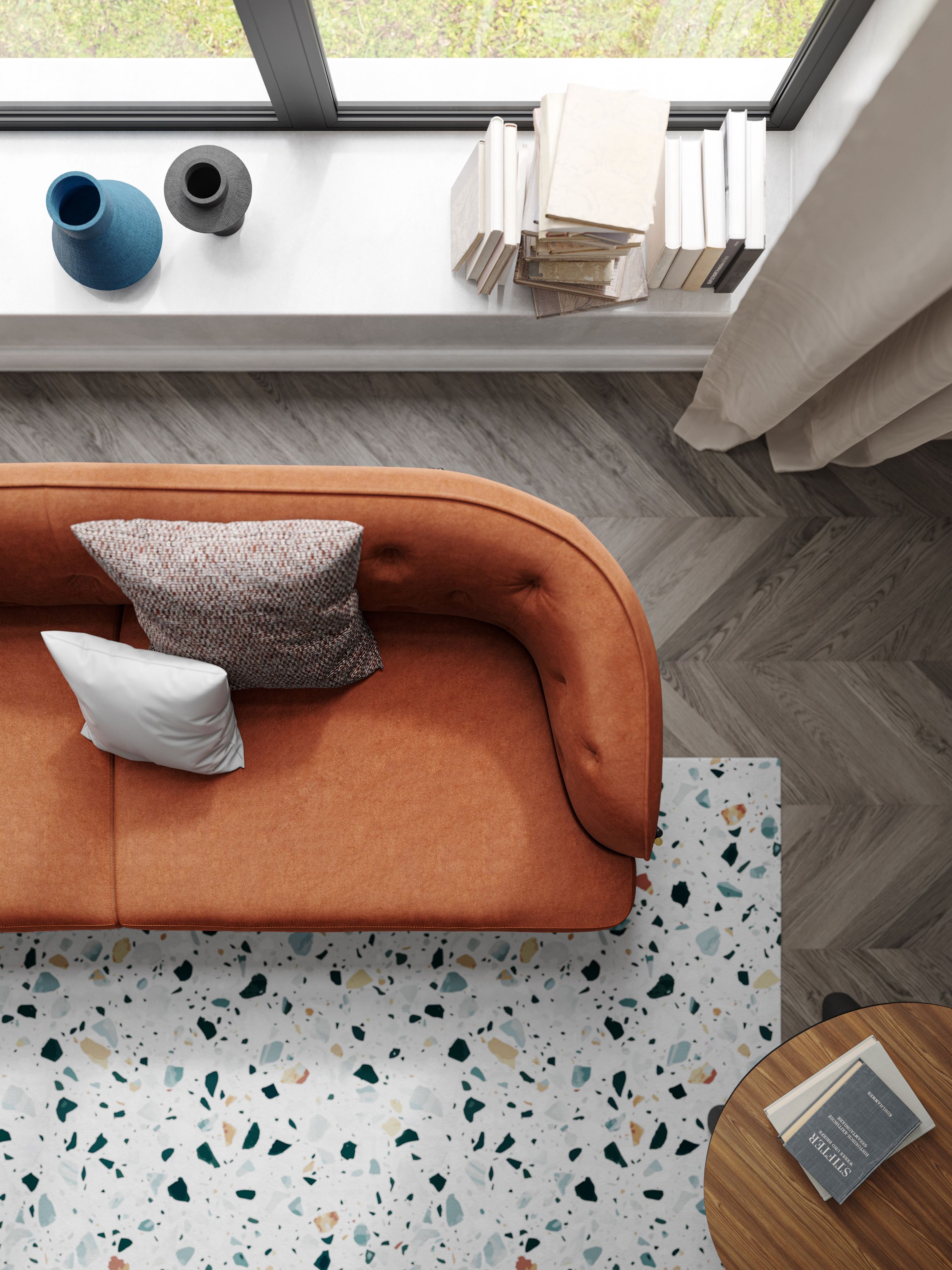 3-местный капитонный диван Liu Jo Living Collection CAILLOU ARCH-00047165 - Вид №8