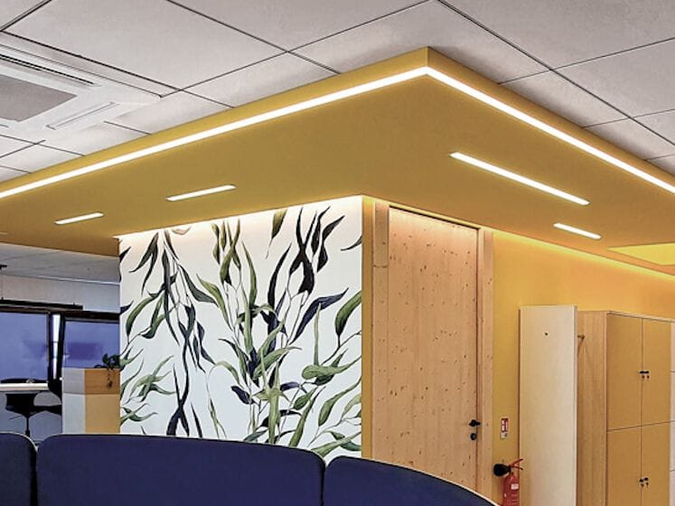 Встраиваемая светодиодная система для подвесных потолков Novalux P-25 ARCH-00008859