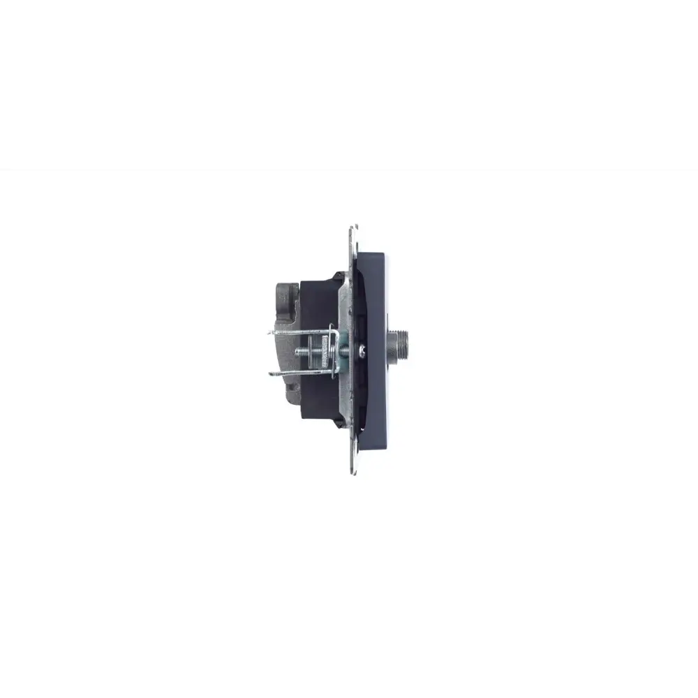 Розетка TV двойная встраиваемая IEK Brite РТВ/РСп12-БрМ цвет маренго 89361852 STLM-2090720 - Вид №2