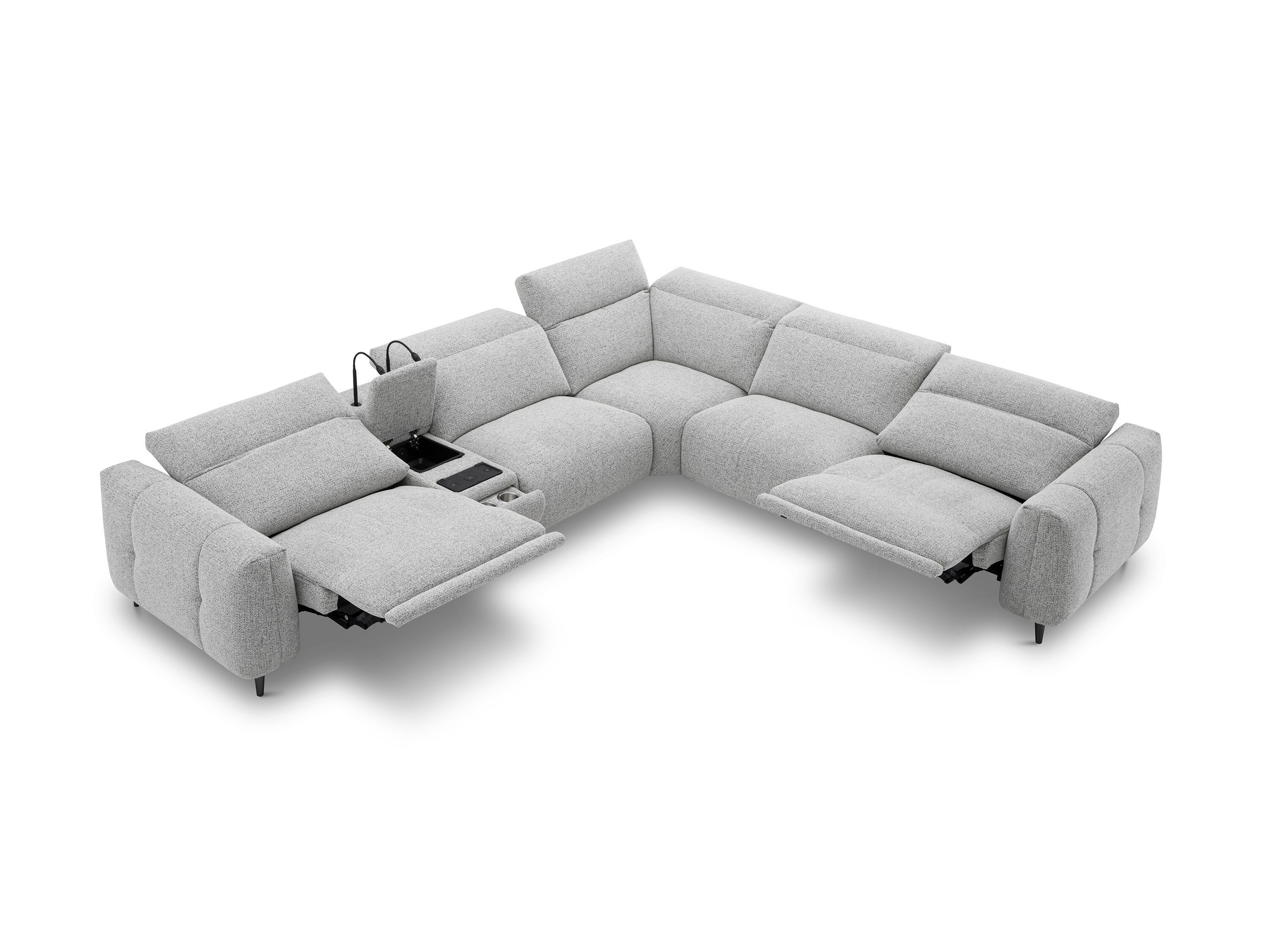 Тканевый диван с электроприводом CAMPO DE' FIORI 5379 ARCH-00065122 - Вид №4