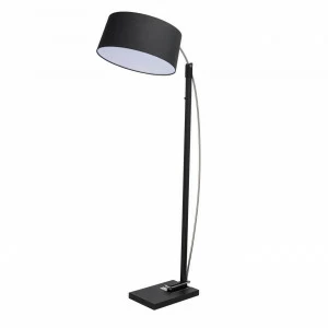Торшер с абажуром 172х48,5 см черный De Markt Эдгар 408042603 DE MARKT ЭДГАР 00-3889281 Черный