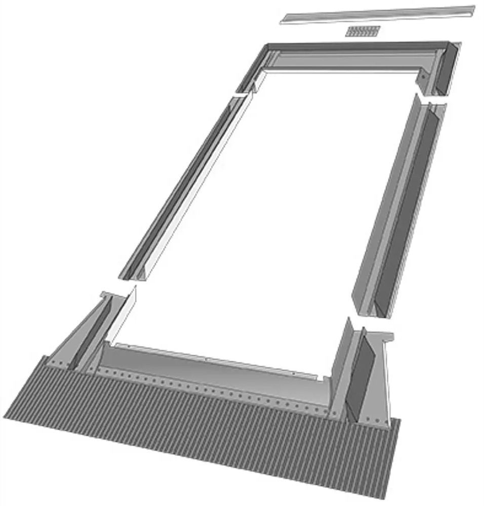 87506807 Оклад для окна Fakro EZV для FTP (CH) 78x140 см коричневый STLM-0893949