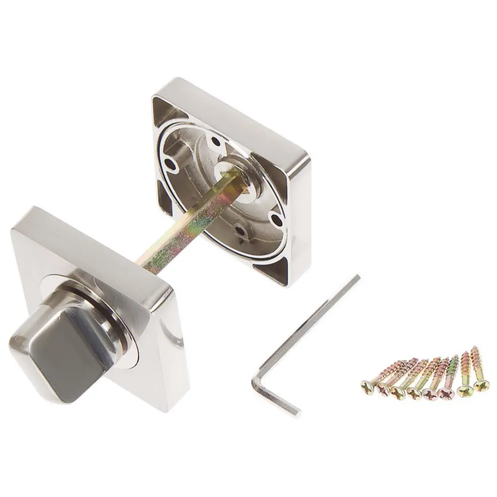 Завертка квадратная к ручкам РЕНЦ, цвет никель супер матовый RENZ STLM-2170469 - Вид №2