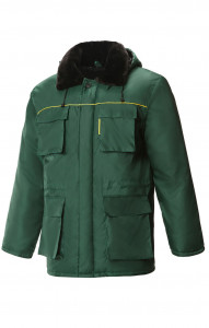 64474 Куртка "Эксперт-К" зимняя ткань "Оксфорд" темно-зеленая  Зимняя спецодежда  размер 48-50/182-188