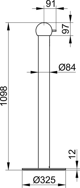 04958170400 Дозатор дезинфицирующих средств KEUCO Universalartikel  - Вид №4