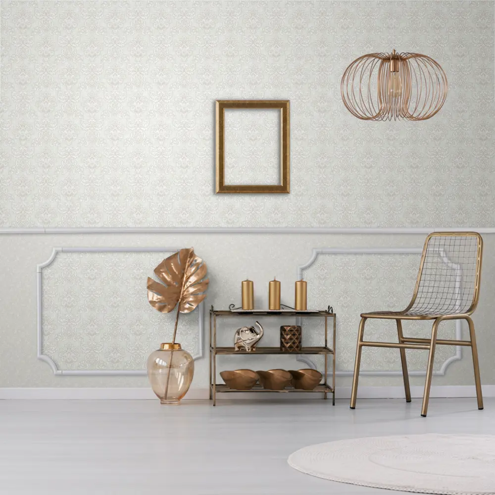 Обои флизелиновые Erismann Lucia бежевые 1.06 м ЭР60368-03 STLM-2177669 - Вид №3