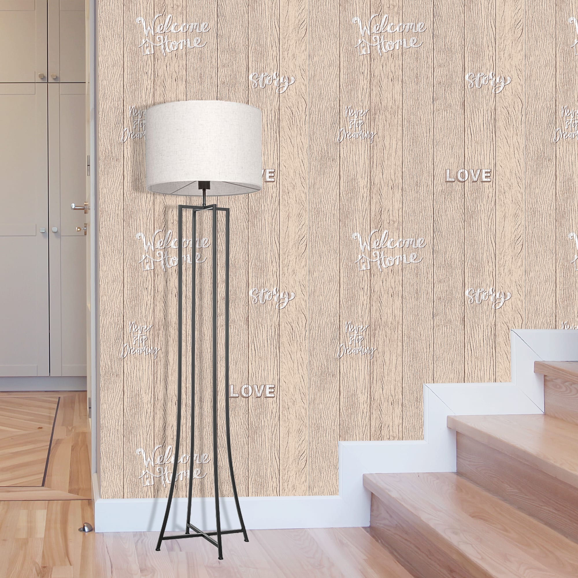 82938323 Обои бумажные бежевые 0.53 м 4423 Стори Santreyd  - Вид №2