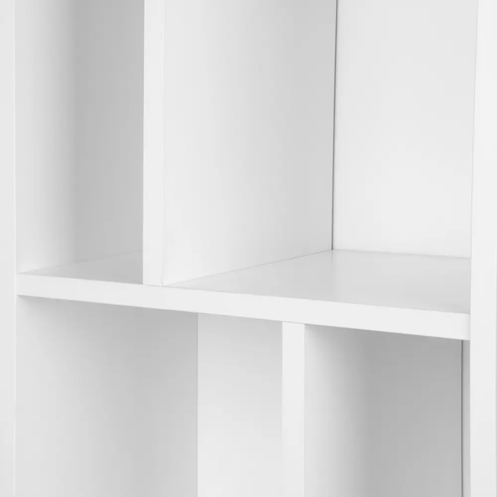 Стеллаж настенный 116x26.3x38 см ЛДСП цвет белый Santreyd STLM-2152452 - Вид №2