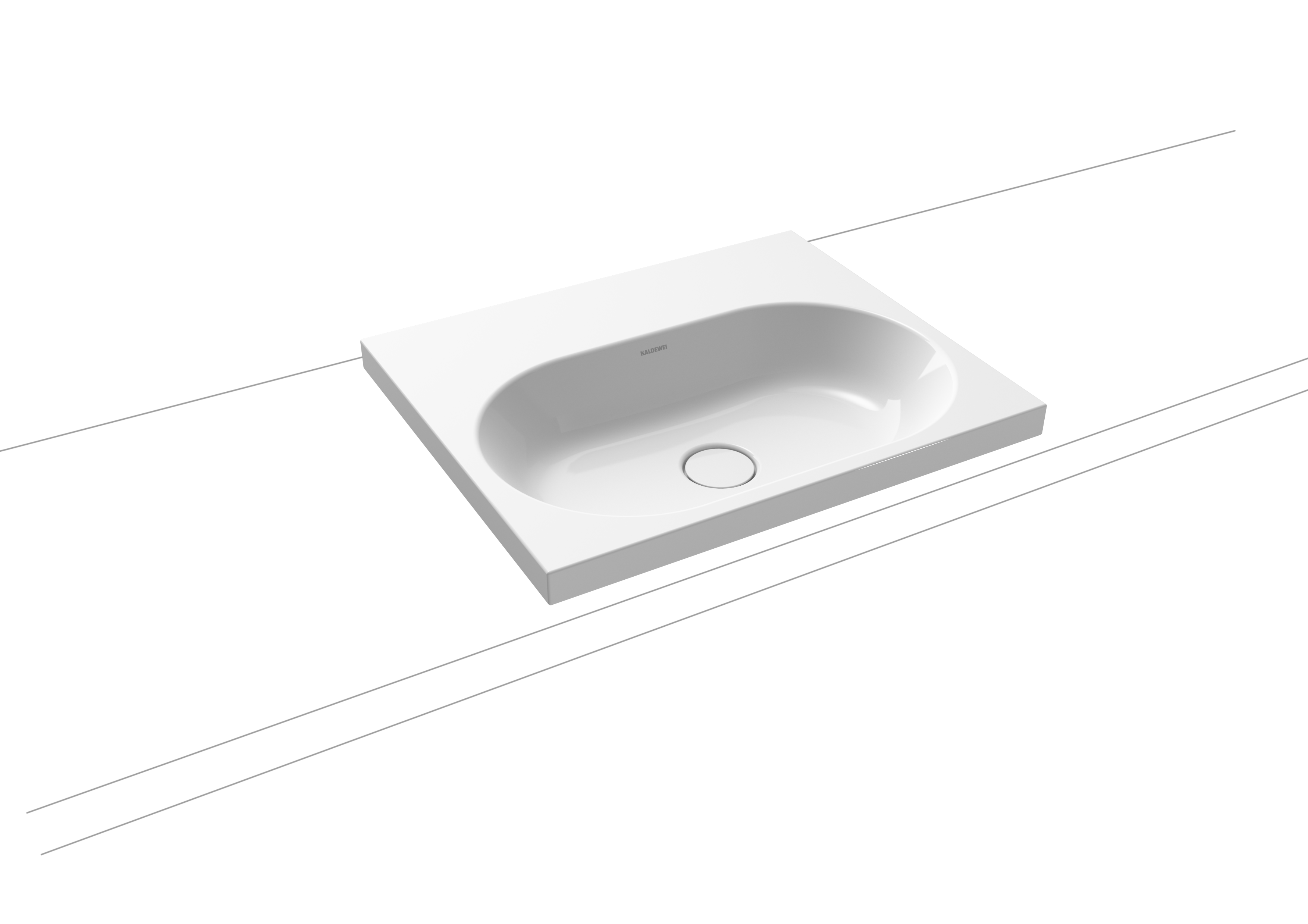 Умывальник KALDEWEI Сталь эмалированная 3056 294 черный матовый 100 30563319294 - Вид №1