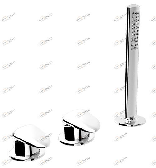 FIR Italia Смеситель для ванны SYNERGY OPEN 93 93.3150.4 