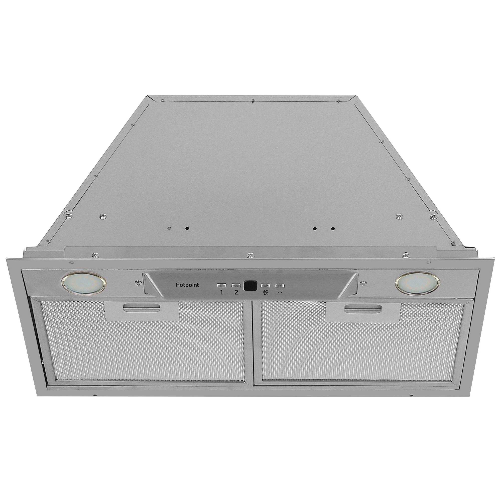 9006749 Вытяжка полновстраиваемая Hotpoint HPAE 52FLB X серебристый STDN-0079010 - Вид №1