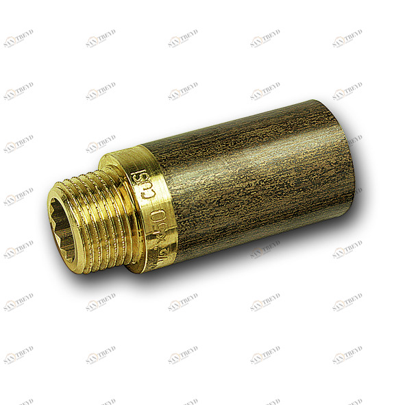 1351312100 SANHA 3513 PURAFIT удлинитель, НР-ВР 1/2x100 мм 