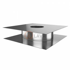 Проходной фланец LAVA 120, 750/750, нерж. 439 (0,5)/оцин. (0,5)