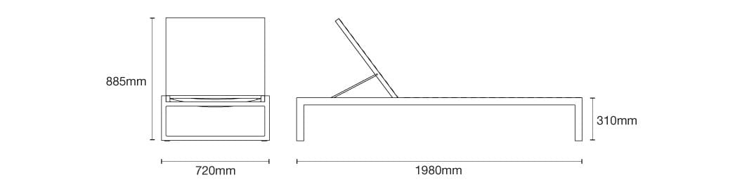Алюминиевая кровать с порошковым покрытием Case Eos ARCH-00127478 - Вид №31