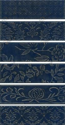 Кампьелло синий, из 6 частей 8.5х28.5 Kerama Marazzi sun-id-325698