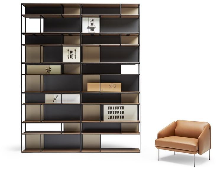 José Martínez Medina Модульный открытый книжный шкаф Blacktone sun-id-1387919 - Вид №6