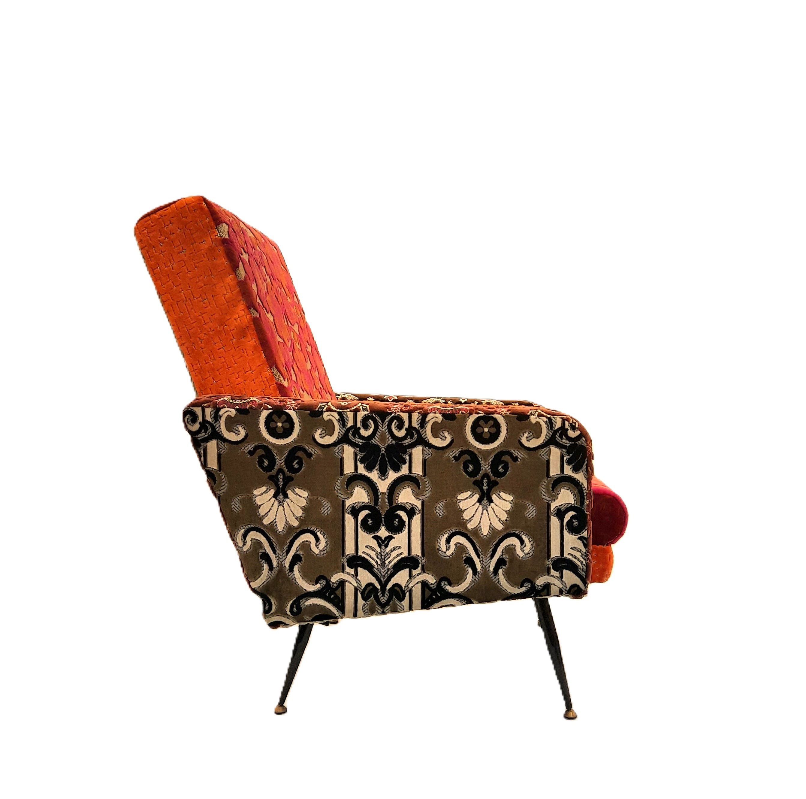 Мягкое бархатное кресло ICI ET LÀ мягкие сиденья ARCH-00034164 - Вид №1