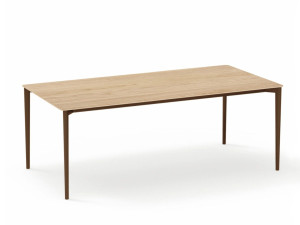 Прямоугольный дубовый стол