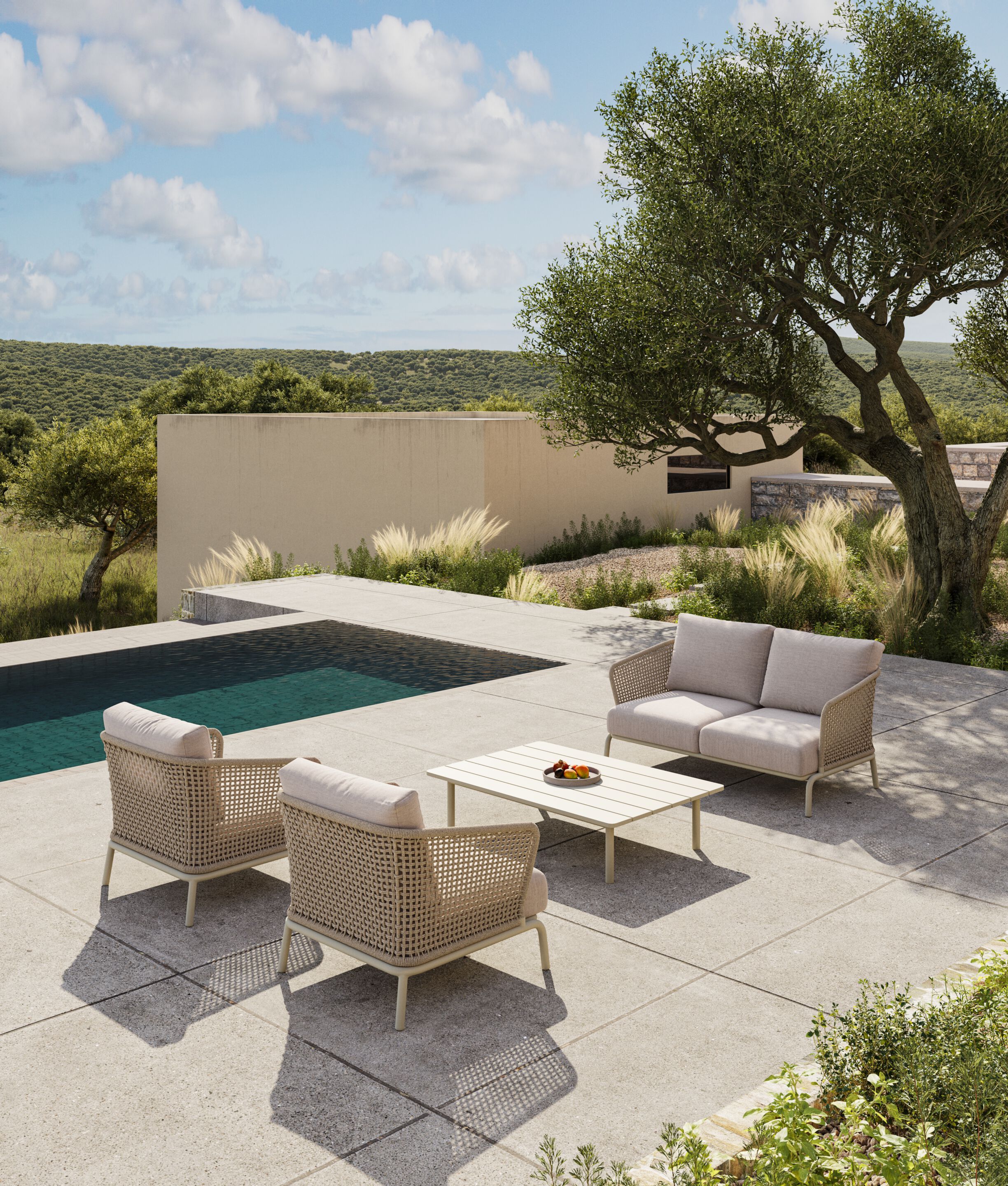 Алюминиевый сад Dormeuse VINEKO Abrazo ARCH-00001897 - Вид №1