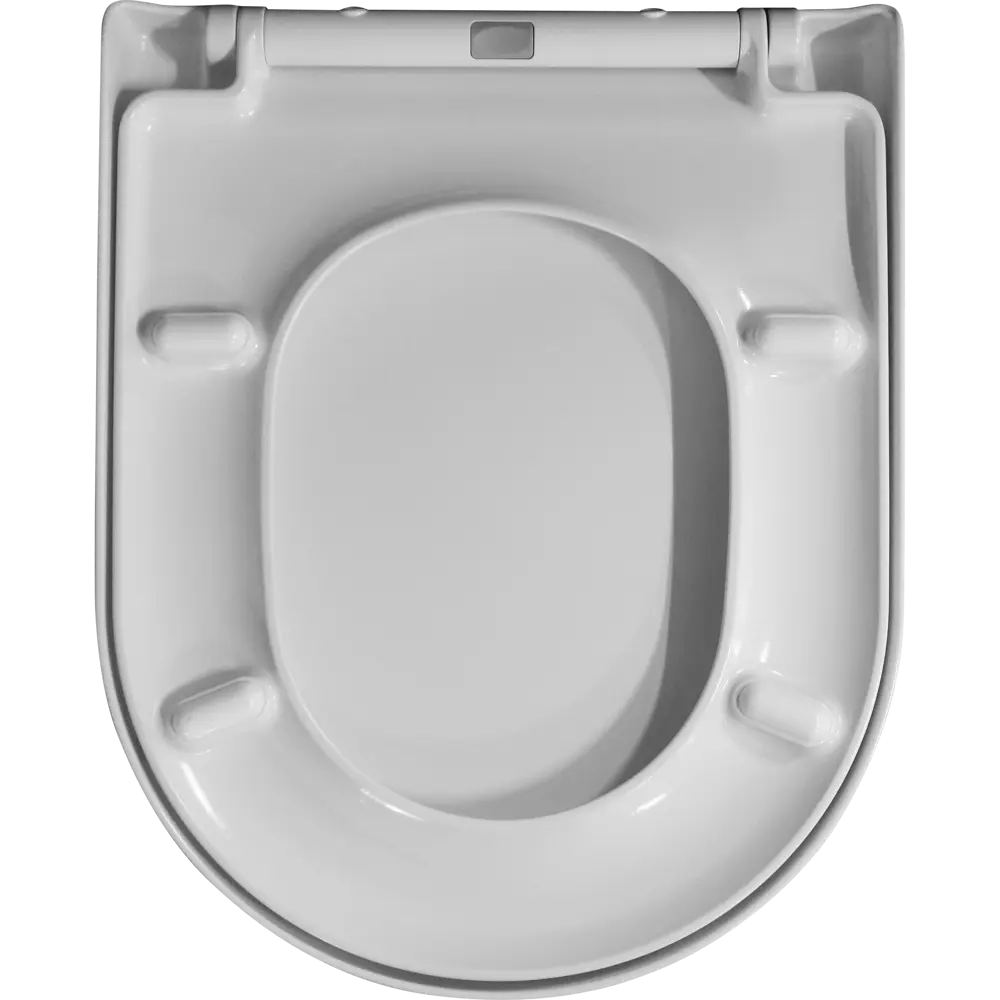 Сиденье для унитаза KONSENSA Мауро с микролифтом цвет белый STLM-2163233 - Вид №5