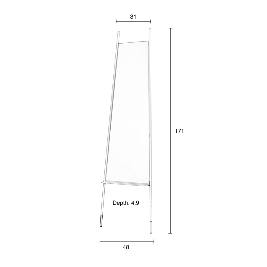 Зеркало Leaning Zuiver 8100003 - Вид №8