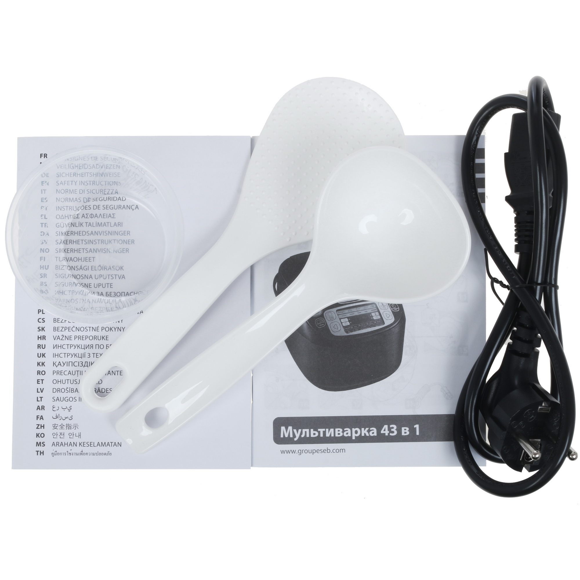 1281868 Мультиварка Tefal Efficient RK815832 черный STDN-0001908 - Вид №7