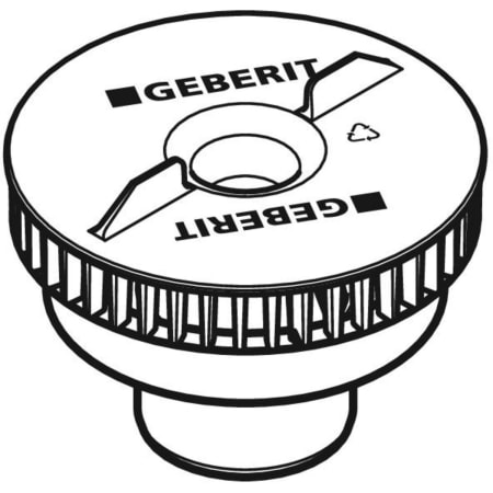 GEBERIT 359.344.00.1 Воронка Geberit Pluvia для желобов  - Вид №1