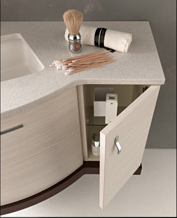 OA 13 OASI Комплект мебели для ванной комнаты 155 см ARDECO Ardeco S. R. L 42529 - Вид №2